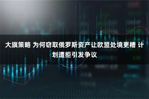 大旗策略 为何窃取俄罗斯资产让欧盟处境更糟 计划遭拒引发争议